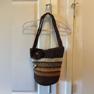 Handmade Raffia Colombian Mochila (purse, bag)
